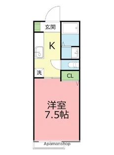 アクシアI【2階】の間取り