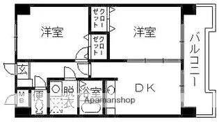 メゾンサモワール【3階】の間取り