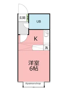 ベルピア辻堂第1ー1【1階】の間取り