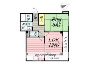 サンプレイス鵠沼【3階】の間取り