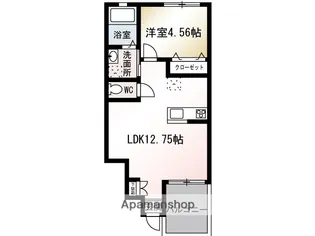 POMME CHATON(ポム・シャトン)【1階】の間取り