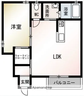 ラ ヴィーテ【1階】の間取り