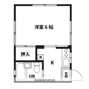 ビラ湘南【1階】の間取り