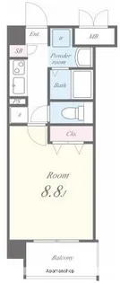 パステロ【2階】の間取り