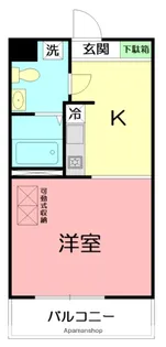 ラ・ミア・カーサ【4階】の間取り