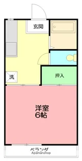 エスペラント【2階】の間取り