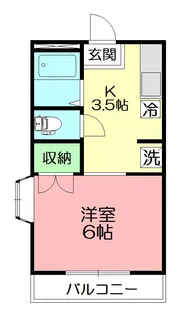 ピュアタウン北矢名【1階】の間取り