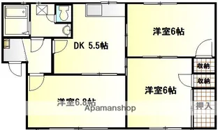 フレグランスS【1階】の間取り