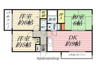 アービスFW【2階】の間取り