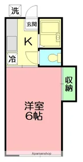 サンハイツ東海A・B【2階】の間取り