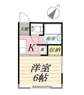 ハイムローラス【1階】の間取り