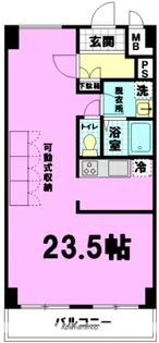 S.フェリーチェ【3階】の間取り