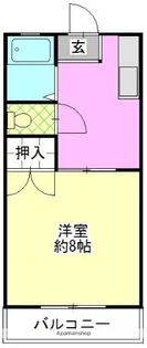 ゴッドハウス【3階】の間取り