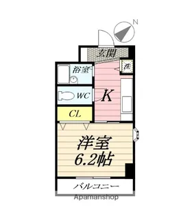 ベルピリカ【3階】の間取り