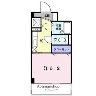 ベルピリカ【3階】の間取り