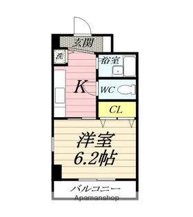 ベルピリカ【3階】の間取り