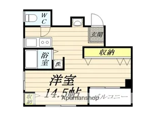 ヴィラ・ステューディオ【3階】の間取り