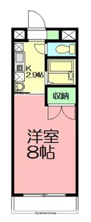 ローズパル【3階】の間取り