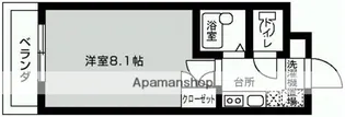 サンハウスユウ伊勢原【1階】の間取り