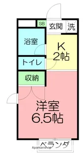 グッディハウス【2階】の間取り