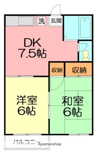 メゾンヴェール【2階】の間取り