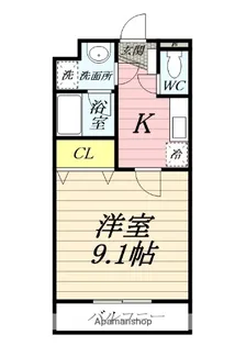 YSAマンション【1階】の間取り