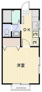 プレアデス石田【1階】の間取り