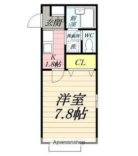 アヴニール・タイコー【1階】の間取り