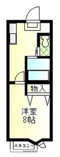 クラウンハイツⅢ(北矢名)【1階】の間取り