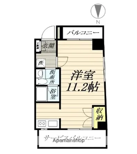 オンディーヌ湘南【4階】の間取り