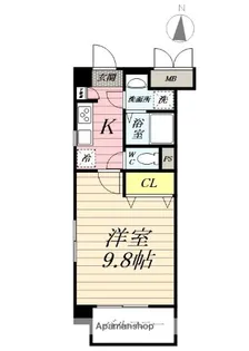 グランシャリオ鵠沼【1階】の間取り