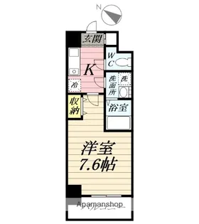KADOIE TSUJIDO(カドイエ ツジドウ)【101.号室】の間取り