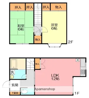 グランデュール湘南【1階】の間取り