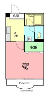 エスポワール【4階】の間取り