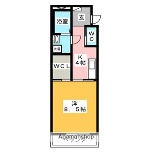 SAKURA【1階】の間取り