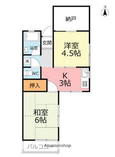 コーポ滝沢【2階】の間取り