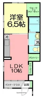 メゾン・ド・ドゥマン【1階】の間取り