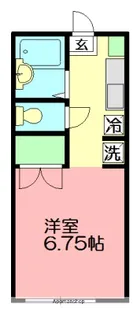 サンフラッツ湘南【2階】の間取り