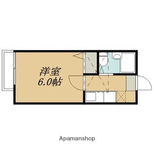 ジュネパレス茅ヶ崎第8【2階】の間取り