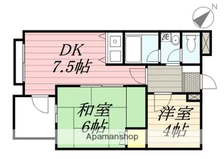 シー・アエリア【1階】の間取り