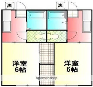 飯田第5ハイツ【1階】の間取り