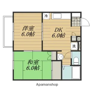 エスペランサ城南【2階】の間取り