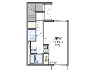 レオネクストエルハイム【101号室】の間取り