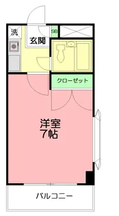 エコルフロンティアガーデン【3階】の間取り