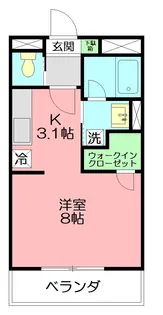 プランドール長後【0502号室】の間取り