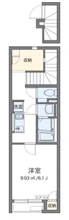クレイノベルテラス【2階】の間取り
