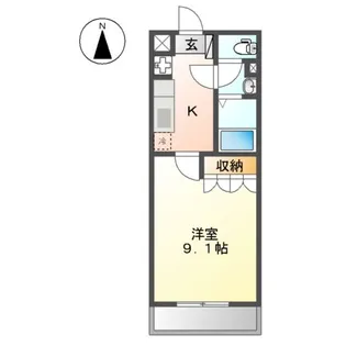カロータ【2階】の間取り