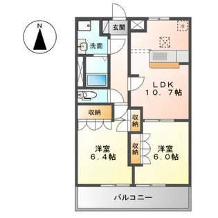 プルミエ【1階】の間取り