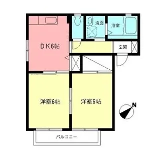 ハイネスⅠ【1階】の間取り