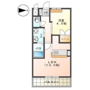 レグルス【00201号室】の間取り